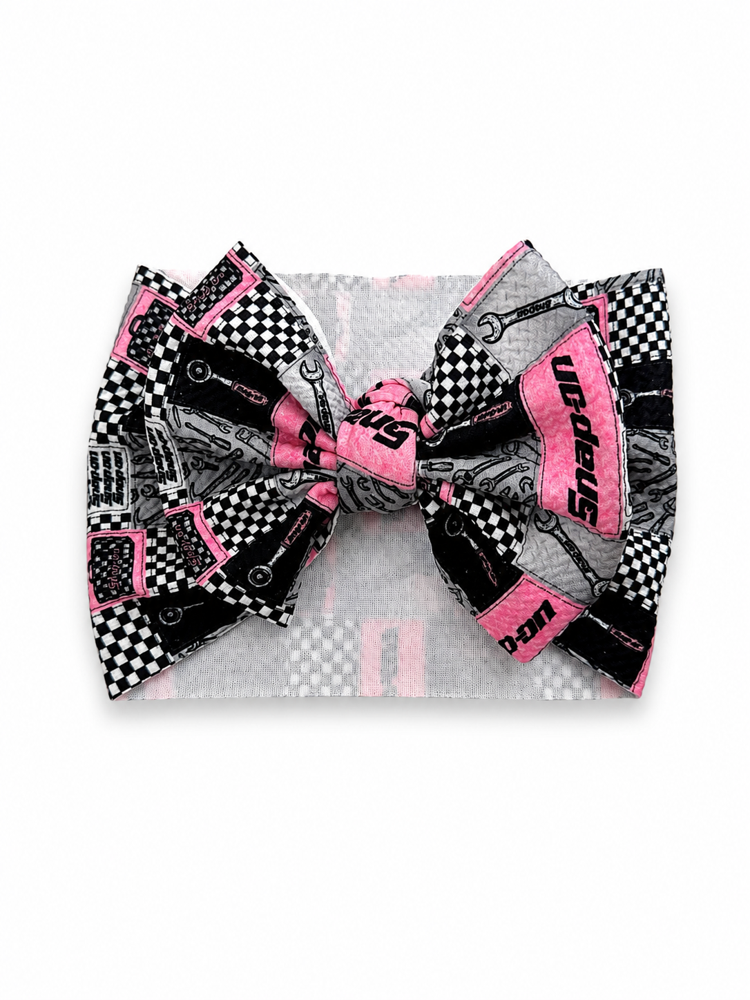 Pink tools bow